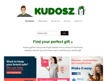 Tablet Screenshot of kudosz.com